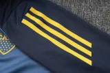 2024-25 Boca gray blue half zip training suit