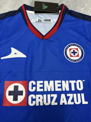 2023-24 cruz azul home blue jersey
