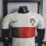 2022 Portugal away player version soccer jerseys (The player version is more slim fit, it is recommended to buy one size larger)