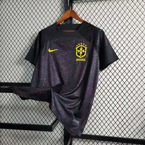 Brazil 2024 home kids soccer jerseys
