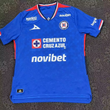 2025-26 Cruz Azul home soccer jersey