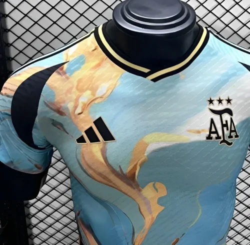Player Version 2024 Japan Watercolor Painting BlueYellow Concept(The player version is more slim fit, it is recommended to buy one size larger)