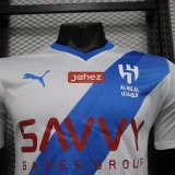2023-24 Al Hilal Home Player version away soccer  (The player version is more slim fit, it is recommended to buy one size larger)