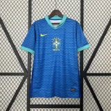 2024 Brazil away soccer jersey