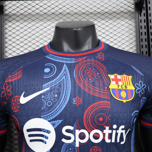 2024-25 Barcelona blue player version jersey24(The player version is more slim fit, it is recommended to buy one size larger)