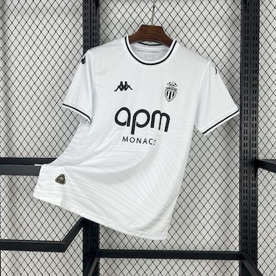 2025-26 Monaco away soccer jersey size