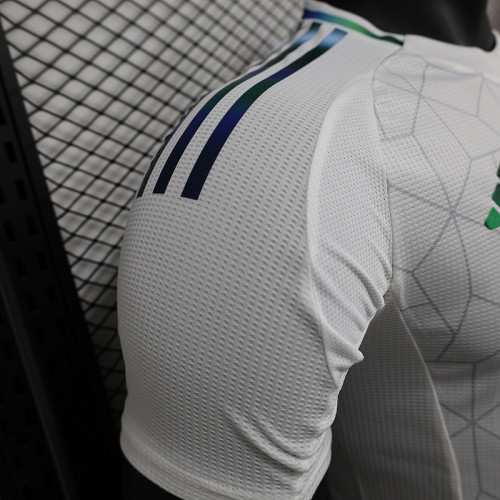 2024-25 Algeria white special player version jersey (The player version is more slim fit, it is recommended to buy one size larger)