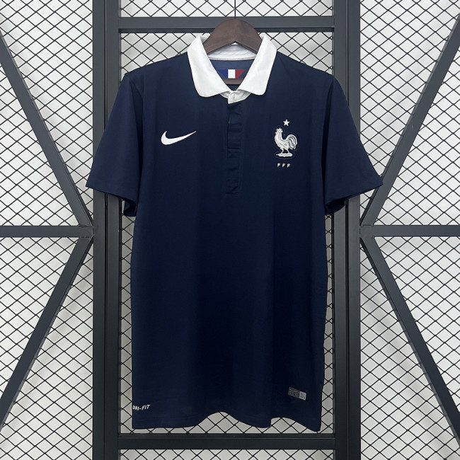 2014 France home retro jersey