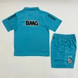 2012-13 Santos away blue kids kit