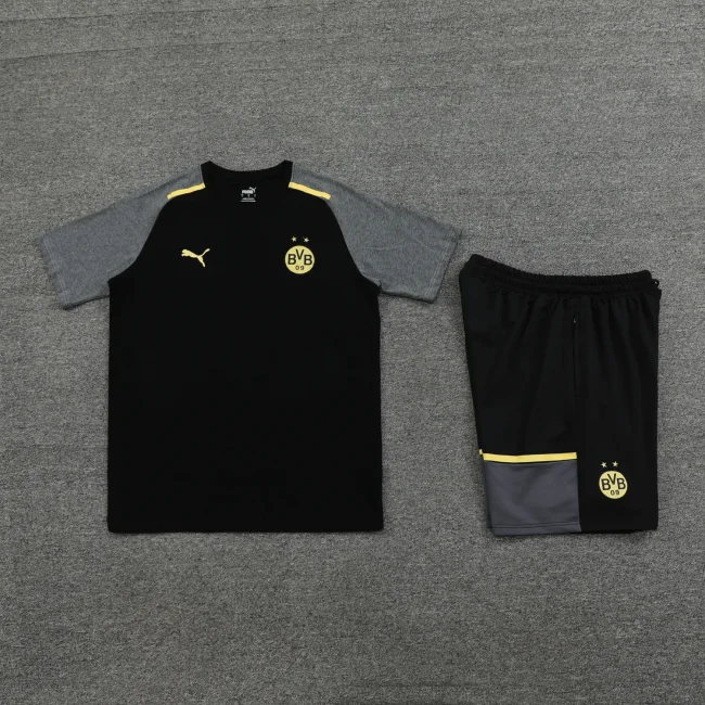 2024-25 Dortmund black cotton training suit