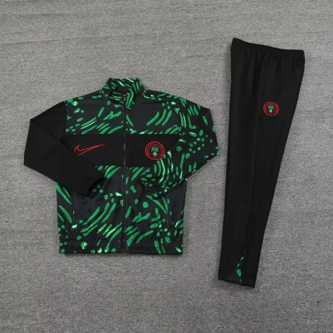 nigeria 2024-25 green tracksuit