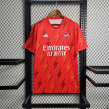 2023-24 Arsenal  Red Training Suit jersey