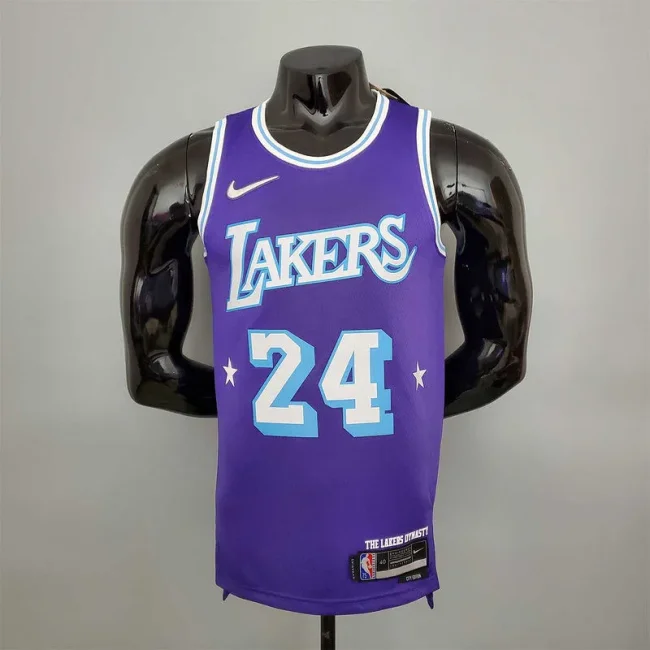 2022 75th Anniversary BRYANT#24 Lakers City Edition Purple