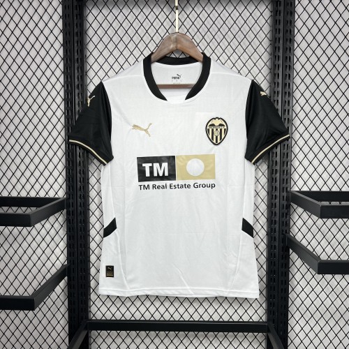 2024-25 Valencia home soccer jersey