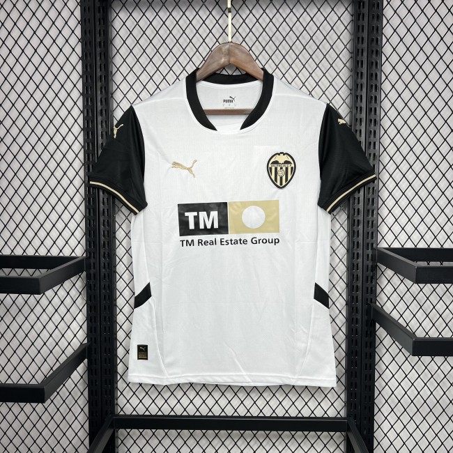 2024-25 Valencia home soccer jersey