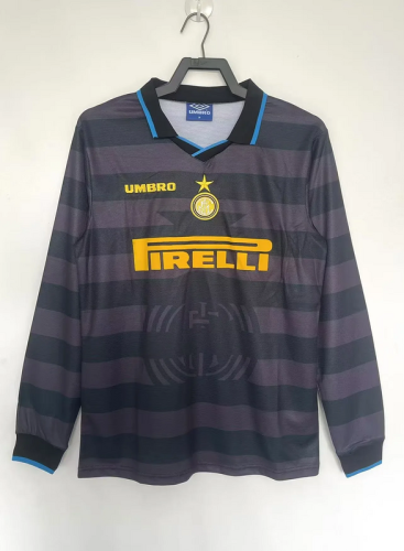 1997-98 Inter Milan Third Away retro long sleeve jersey