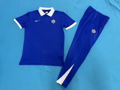 2025-26 Inter Milan blue POLO suit