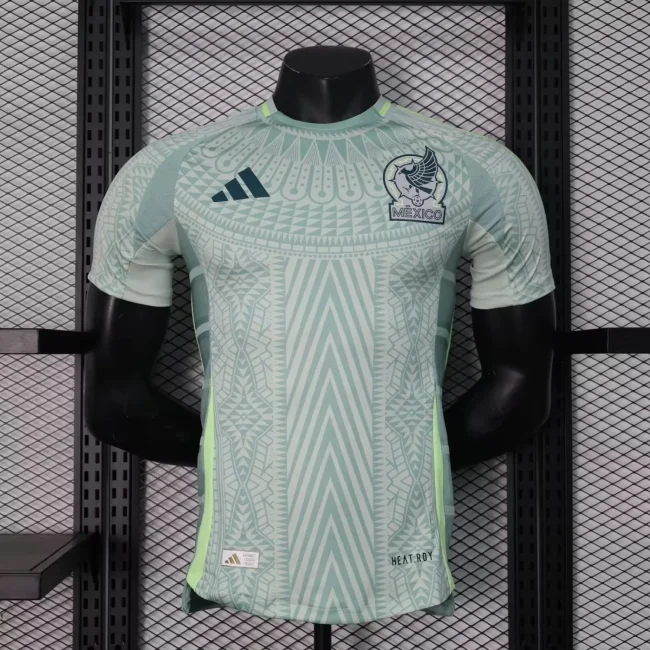 2024 Mexico away blue player version(The player version is more slim fit, it is recommended to buy one size larger)