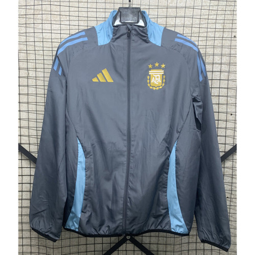 Argentina blue windbreaker