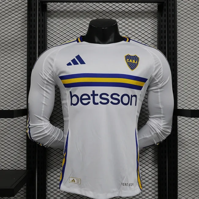 2024-25 Boca away long sleeve player version (The player version is more slim fit, it is recommended to buy one size larger)