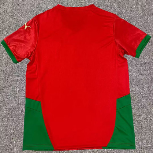 2024-25 Morocco home soccer jersey
