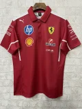 2025 Ferrari red POLO neck F1
