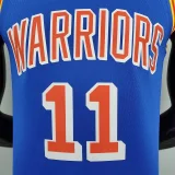 75th Anniversary Thompson #11 Warriors Retro Blue
