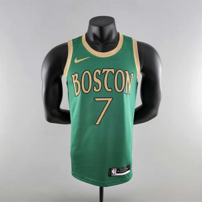 2020 Boston Celtics City Edition Green NBA Jersey