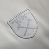 2023-24 West Ham United away game kids soccer jerseys