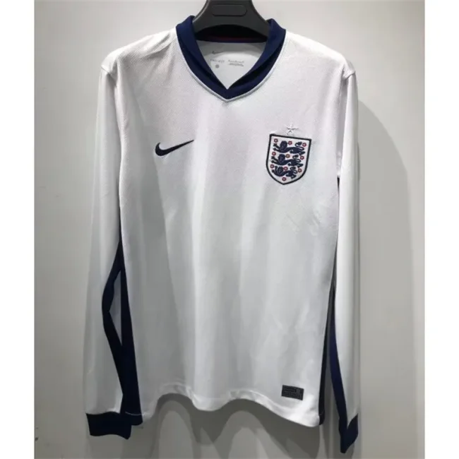2024 England home long sleeve jersey