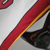 75th Anniversary Miami Heat JAMES #6 White NBA Jersey