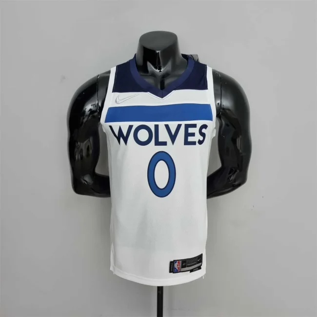75th Anniversary Minnesota Timberwolves Royal White NBA Jersey