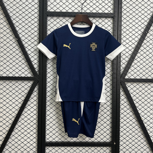 2025-26 Portugal Royal blue Training kid kit