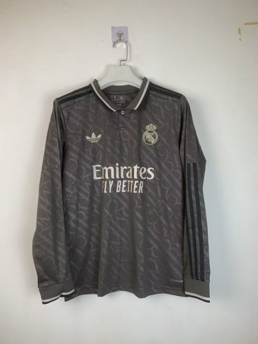 2024-25 Real Madrid  third away long sleeve jersey