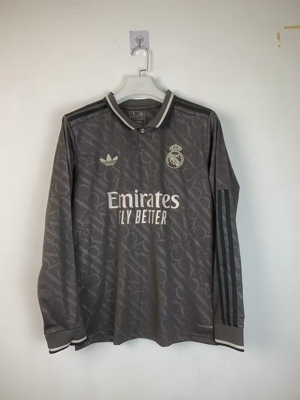 2024-25 Real Madrid  third away long sleeve jersey