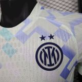 2025-26 .Inter Milan   away player version jersey (The player version is more slim fit, it is recommended to buy one size larger)