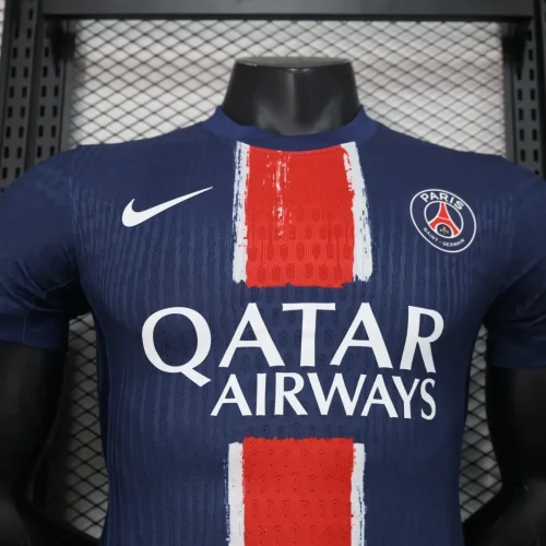 2024-25 Paris home player version(The player version is more slim fit, it is recommended to buy one size larger)