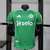 2025-26 Newcastle United Away Player Version Jersey   (The player version is more slim fit, it is recommended to buy one size larger)