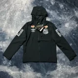 2025-26 Santos black windbreaker
