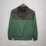2021 Italy Black Green Windbreaker