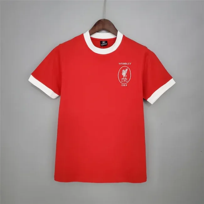 Liverpool 1965 home soccer jerseys
