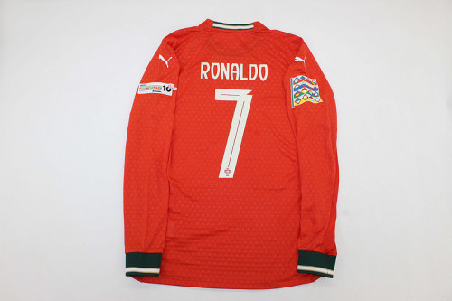 2025-26 Portugal Nation League final long sleeve jersey