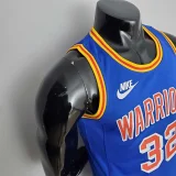 75th Anniversary Porter jr.#32 Warriors Vintage Blue NBA Jersey