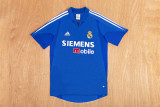 2004-05 Real Madrid away blue retro jersey