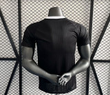 2024-25.Manchester United   Black Player version jersey (The player version is more slim fit, it is recommended to buy one size larger)