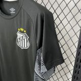 2025-26 Santos Black goalkeeper Jersey