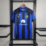 Inter Milan 2023-24 home soccer jerseys