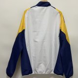 Real Madrid    white windbreaker jakcet