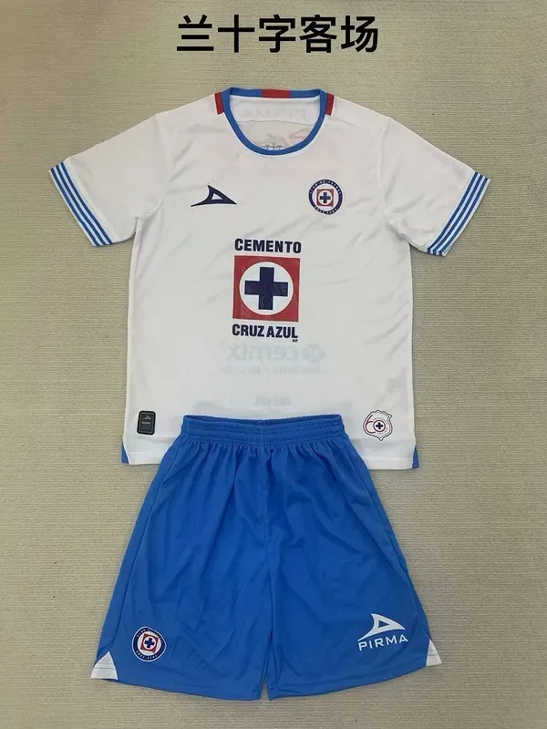 2024-25 Cruz Azul away Kids kit