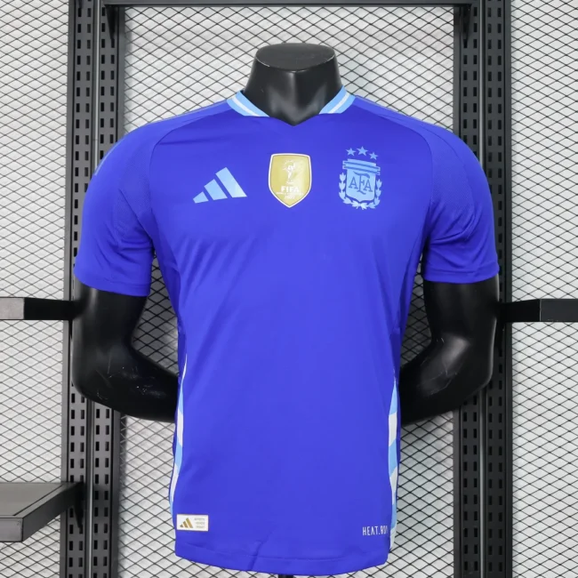 2024-25 Argentina Away Player Edition Jersey (The player version is more slim fit, it is recommended to buy one size larger)